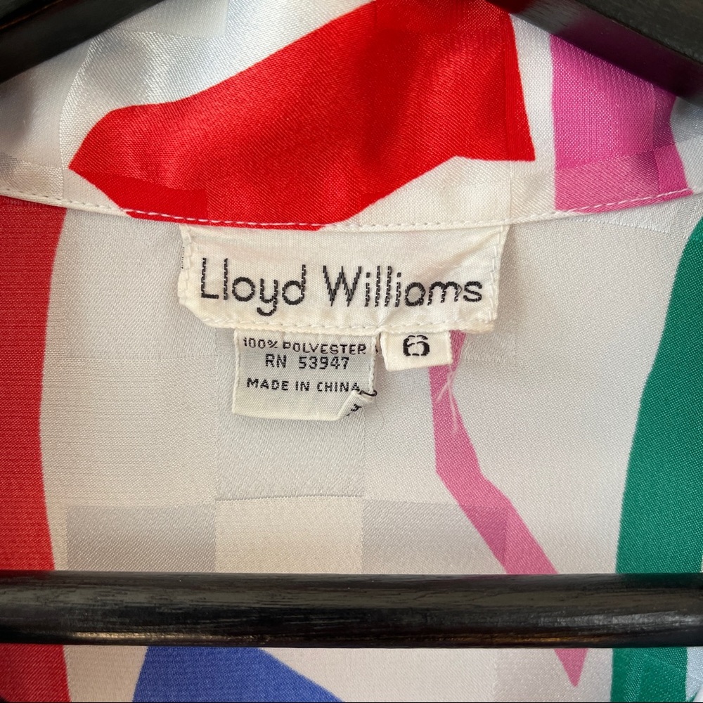 Vintage Lloyd Williams button down blouse - Picture 2 of 12